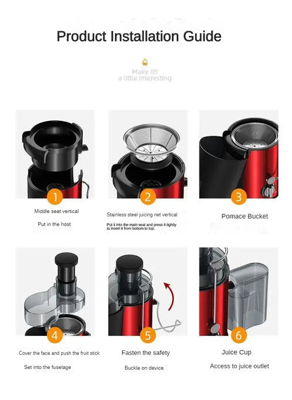 FreshForce™ 800W Centrifugal Juicer