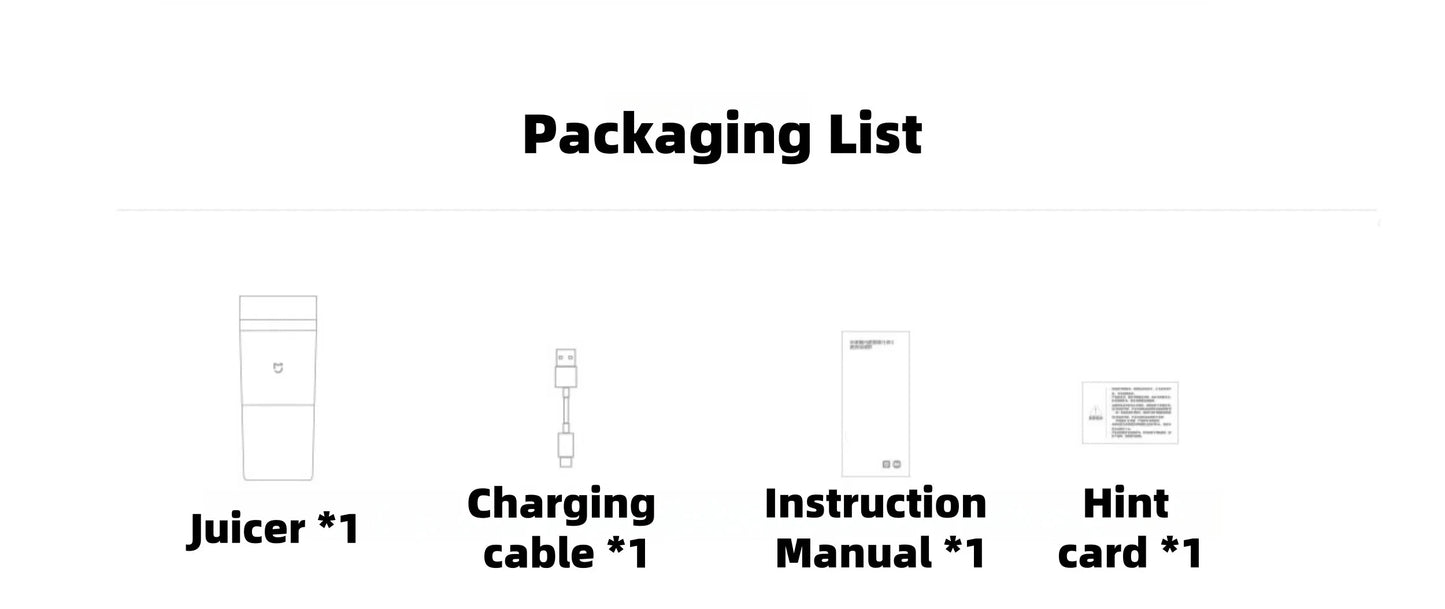 FreshBlend™ Mini Portable Juicer