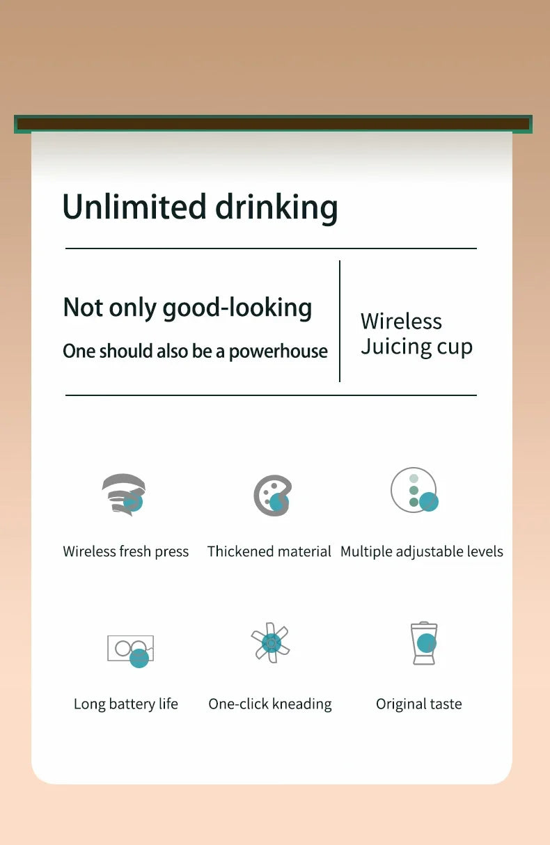 FreshPress™ Portable Electric Citrus Juicer