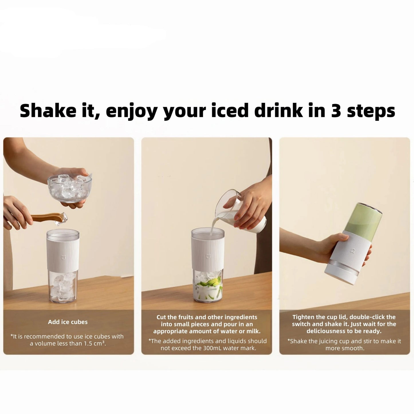 FreshBlend™ Mini Portable Juicer