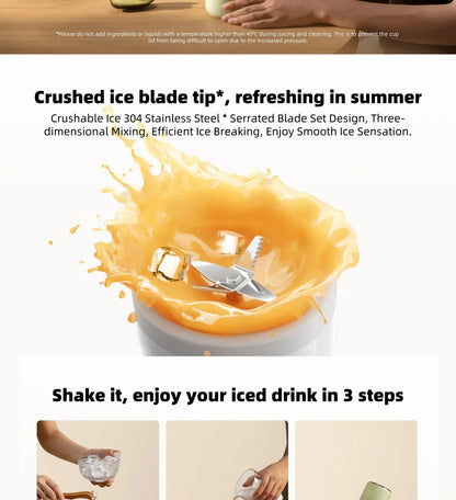 FreshBlend™ Mini Portable Juicer