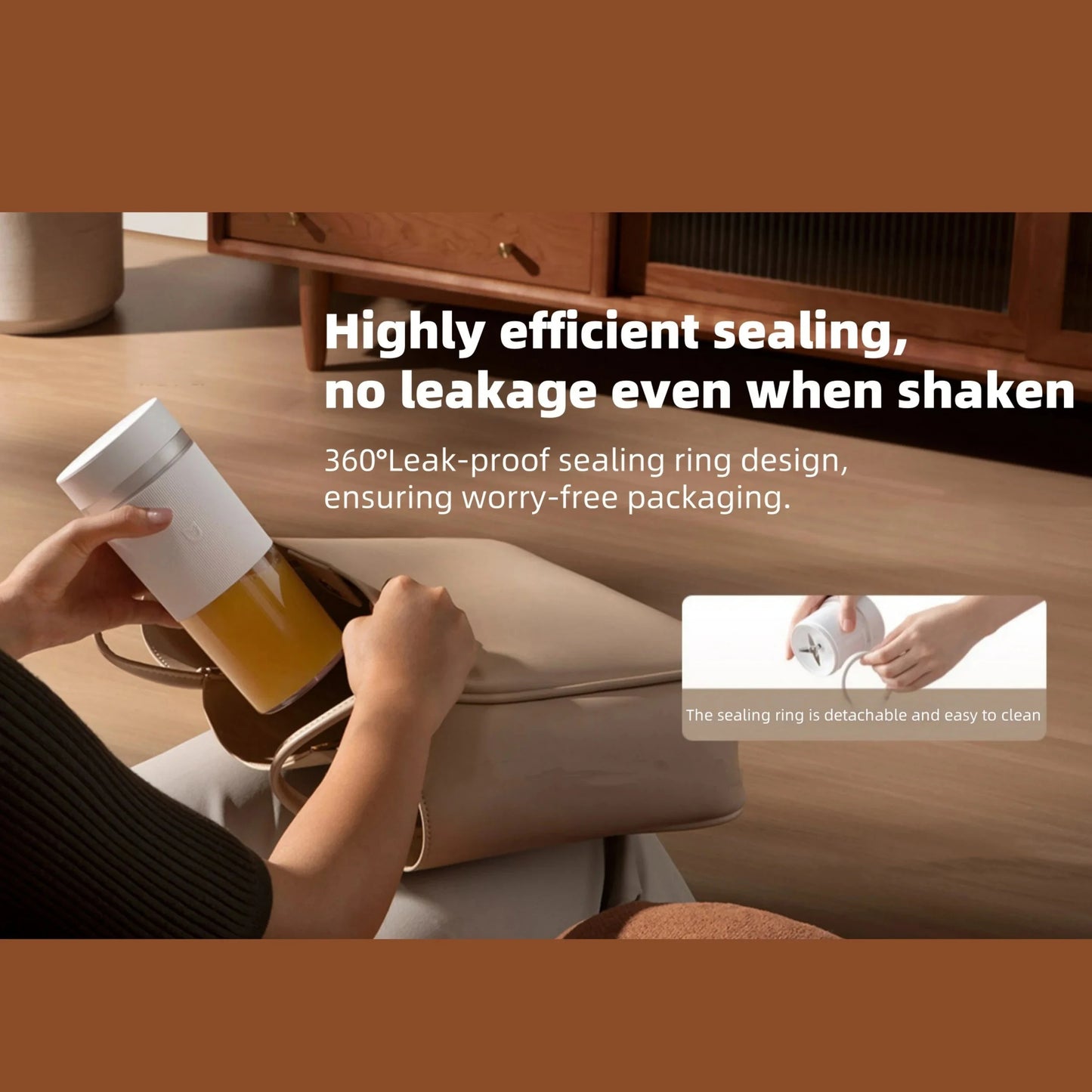 FreshBlend™ Mini Portable Juicer