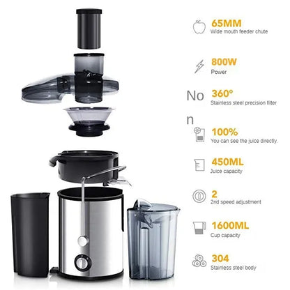 FreshForce™ 800W Centrifugal Juicer