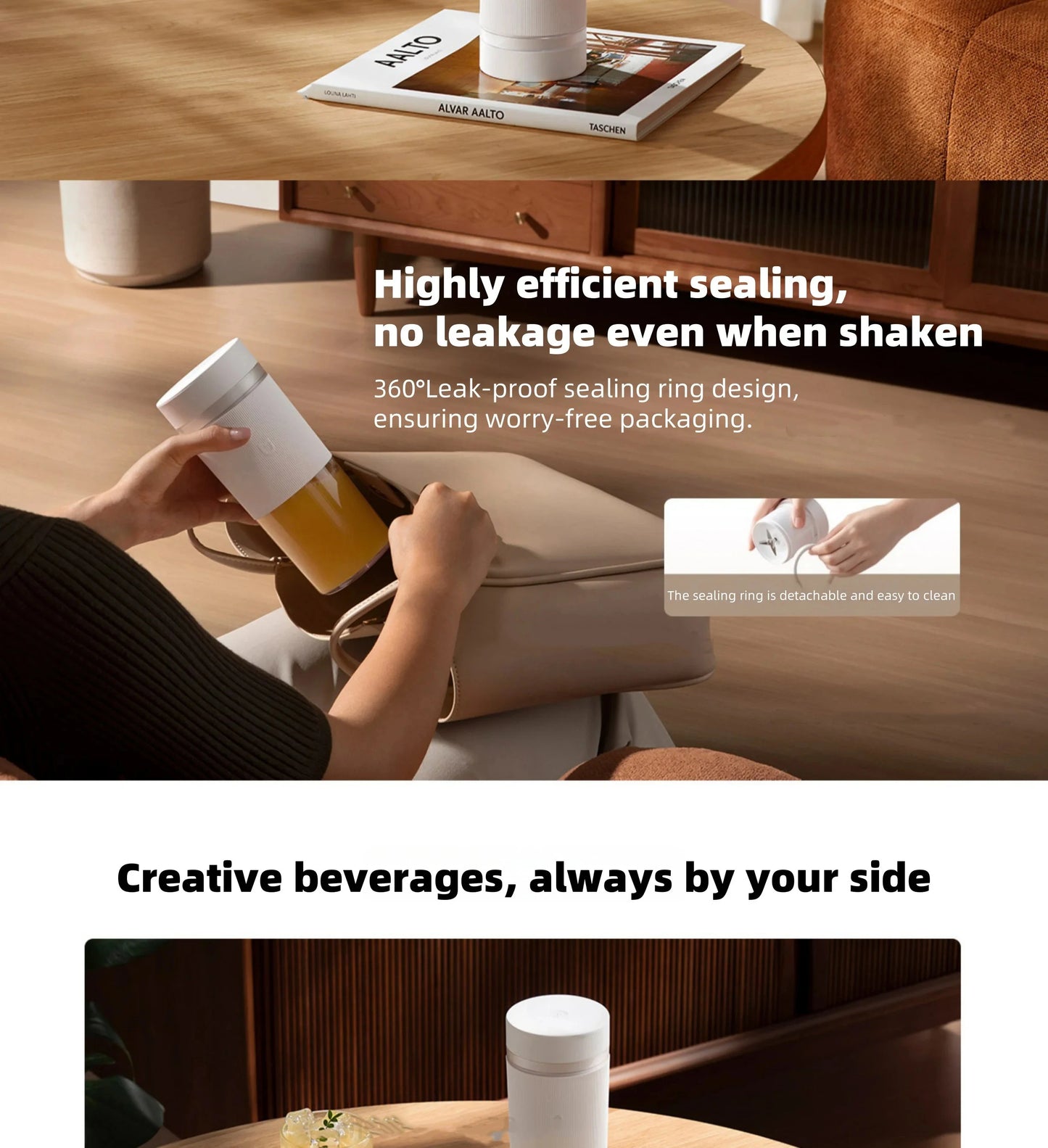 FreshBlend™ Mini Portable Juicer